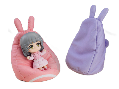 Nendoroid More Bean Bag Chair: Rabbit (Pink/Purple)