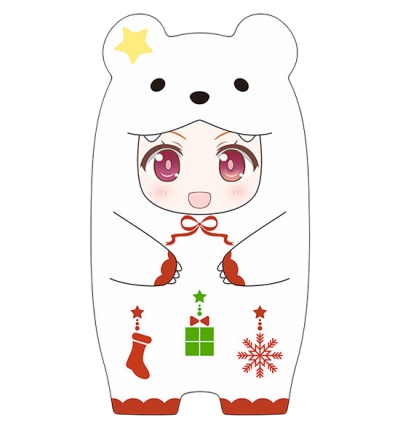 Nendoroid More: Face Parts Case (Christmas Polar Bear Ver.)