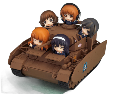Nendoroid More: Pnzer Kampfwagen Ⅳ Ausf. D (H Ver.) & Nendoroid Petite Ankou Team