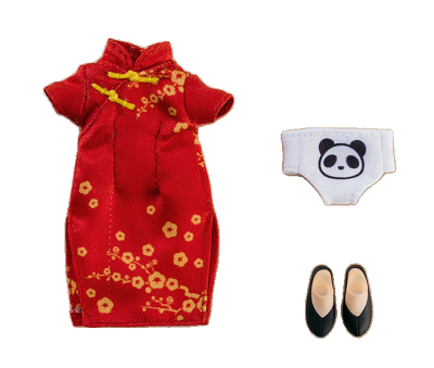 Nendoroid Doll Outfit Set: Chinese Dress (Red/Blue)