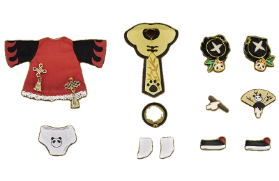 Nendoroid Doll Outfit Set: Chinese-Style Panda Hot Pot - Star Anise