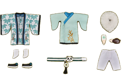 Nendoroid Doll Outfit Set: Chinese-Style Panda Mahjong - Laurier