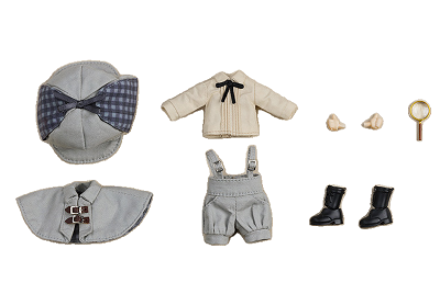 Nendoroid Doll Outfit Set: Detective - Boy (Gray/Brown)