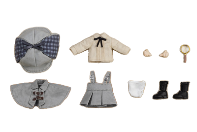 Nendoroid Doll Outfit Set: Detective - Girl (Gray/Brown)