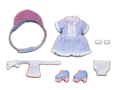 Nendoroid Doll Outfit Set: Diner - Girl (Blue/Pink)