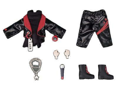 Nendoroid Doll Outfit Set: Idol Outfit - Boy (Deep Red)