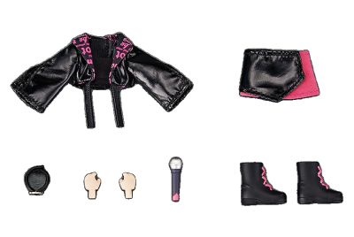Nendoroid Doll Outfit Set: Idol Outfit - Girl (Rose Red)