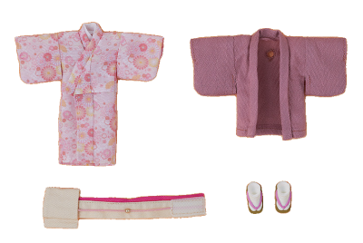 Nendoroid Doll Outfit Set: Kimono - Girl (Pink/Green)