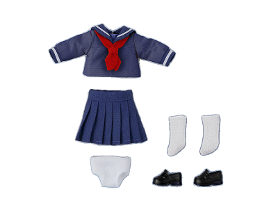 Nendoroid Doll Outfit Set: Long-Sleeved Sailor Outfit (Navy/Beige)