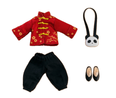 Nendoroid Doll Outfit Set: Short Length Chinese Outfit (Red/Blue)