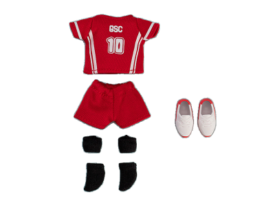 Nendoroid Doll Outfit Set: Volleyball Uniform (Red/White)