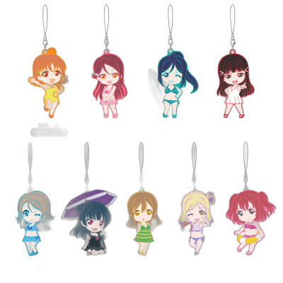 Nendoroid Plus Collectible Rubber Straps:LoveLive!Sunshine!! Swimsuit Ver.