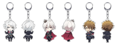 Nendoroid Plus: IDOLiSH7 Collectible Acrylic Keychains (Gaku Yaotome / Tenn Kujo / Ryunosuke Tsunashi)