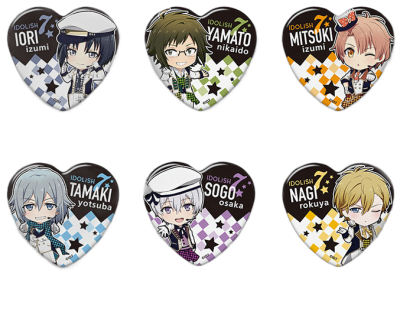 Nendoroid Plus IDOLiSH7 Collectible Heart Badges