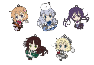 Nendoroid Plus: Is the Order a Rabbit? - Cocoa / Chino / Rize / Chiya / Syaro Rubber Straps