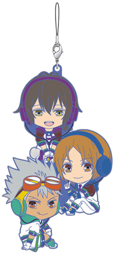 Nendoroid Plus: KING OF PRISM by PrettyRhythm Unit Rubber Strap - Over the Rainbow