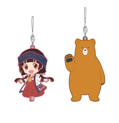 Nendoroid Plus: Kuma Miko Rubber Strap Set