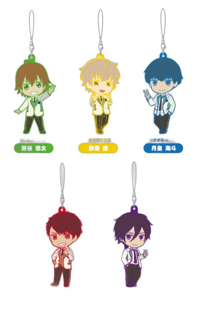 Nendoroid Plus: Star-Myu Collectible Rubber Straps