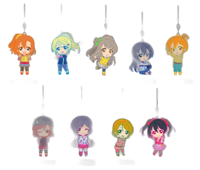 Nendoroid Plus Trading Rubber Straps: LoveLive! 03