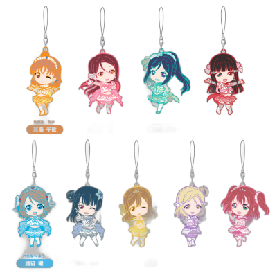 Nendoroid Plus Trading Rubber Straps: LoveLive!Sunshine!!Koi ni Naritai AQUARIUM Ver.