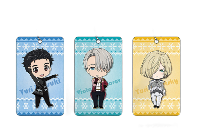 Nendoroid Plus: YURI!!! on ICE Acrylic Pass Case (Yuri Katsuki / Victor Nikiforov / Yuri Plisetsky)