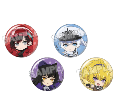 RWBY: Ice Queendom Nendoroid Plus Pinback Button Set (Team RWBY)