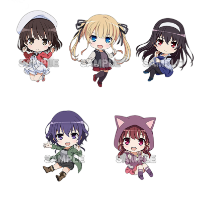 Saekano: How to Raise a Boring Girlfriend Fine Nendoroid Plus Collectible Keychains