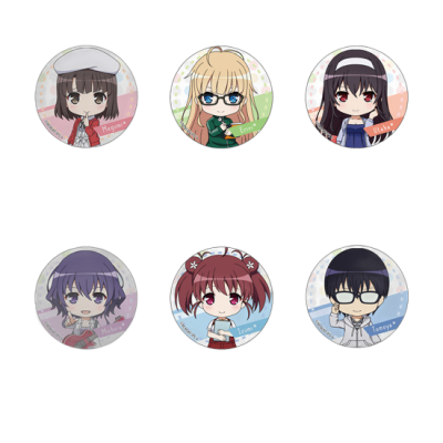 Saekano: How to Raise a Boring Girlfriend ♭Nendoroid Plus Collectible Badges