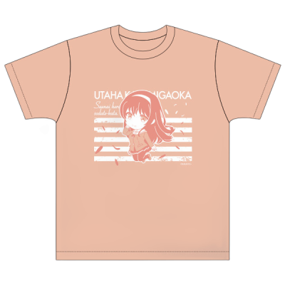 Saekano: How to Raise a Boring Girlfriend ♭Nendoroid Plus T-Shirt Utaha Kasumigaoka