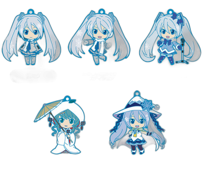 Snow Miku Nendoroid Plus Collectible Keychains Vol. 1