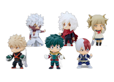 Nendoroid Surprise My Hero Academia Heroes vs Villains Edition(6 Pieces)