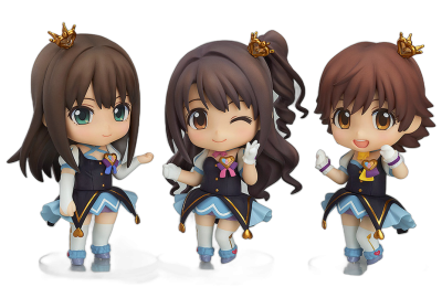 Nendoroid Co-de:Cinderella Girls Rin/Uzuki/Mio Set - My First Star Co-de