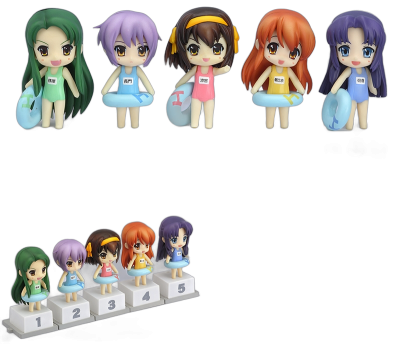 Nendoroid Petit Melancholy of Haruhi Suzumiya Special Bon Festival Set