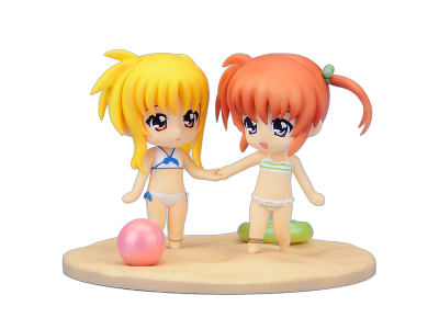 Nendoroid Petite: Nanoha & Fate - Summer Memories Set