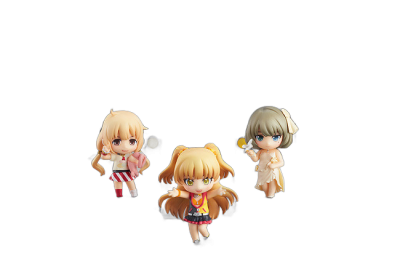Nendoroid Petite: THE IDOLM@STER CINDERELLA GIRLS - Anzu, Kaede and Rika + Live Stage Set