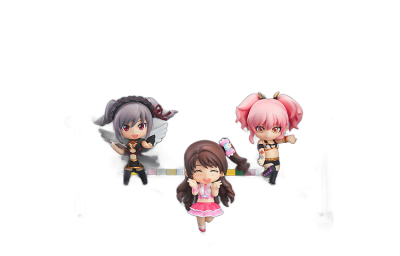 Nendoroid Petite: THE IDOLM@STER CINDERELLA GIRLS - Ranko, Uzuki and Mika + Live Stage Set
