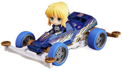 Nendoroid Petite x Mini 4WD Saber drives Super Saber Special