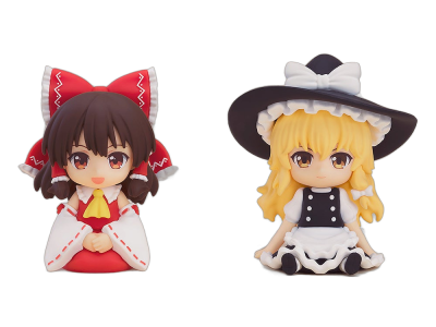 Nendoroid Plus: Reimu Hakurei Rubber Mascot