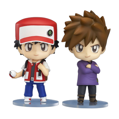 Nendoroid Pokémon Trainer Red & Green
