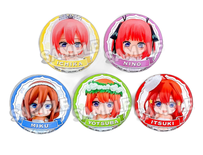 The Quintessential Quintuplets Nendoroid Plus Collectible Pinback Button