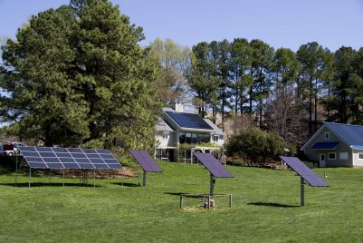 solar panels not on roof