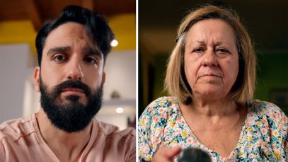 Βιντεοκλήση με τη μάνα μου