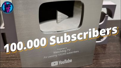 Σας Ευχαριστώ Πολύ ΟΛΟΥΣ – 100K Subscribers Play Button Unboxing | Watchdog TV