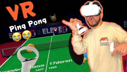 ΕΙΜΑΙ Ο ΧΕΙΡΟΤΕΡΟΣ ΠΑΙΧΤΗΣ ΣΤΟ VR PING PONG!