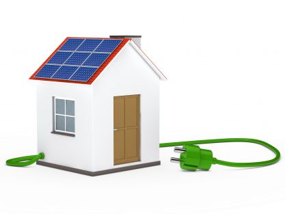 solar powered heater for shed