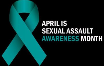 Graphic for sexual assault awareness month