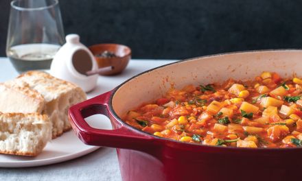 Smoked Whitefish Stew with Chorizo