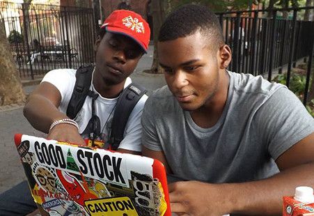 Shepard and hip-hop partner Fulton talk music