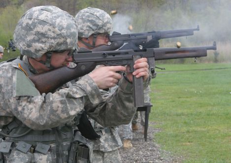 Military weapons should be kept to those using them in the armed forces. (Creative Commons)