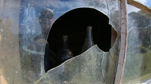 Stewart Island cottage window